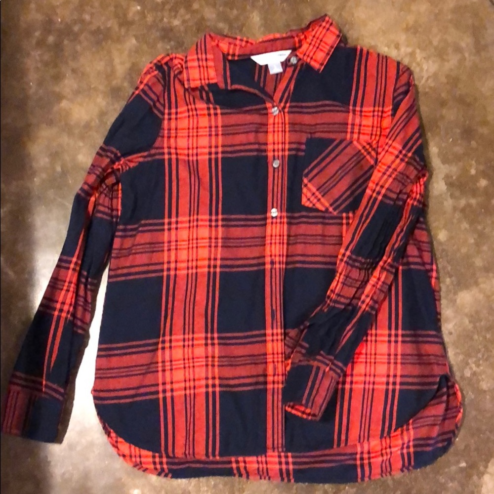 Button down flannel